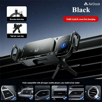 AirDock® Soporte Vehicular [Carga rápida y sujeción inteligente]